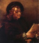 Titus Reading Rembrandt